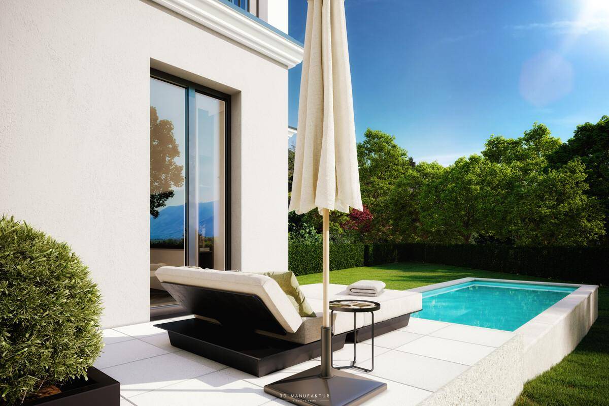 Architekturvisualisierung KBP INT TOP1 Terrasse