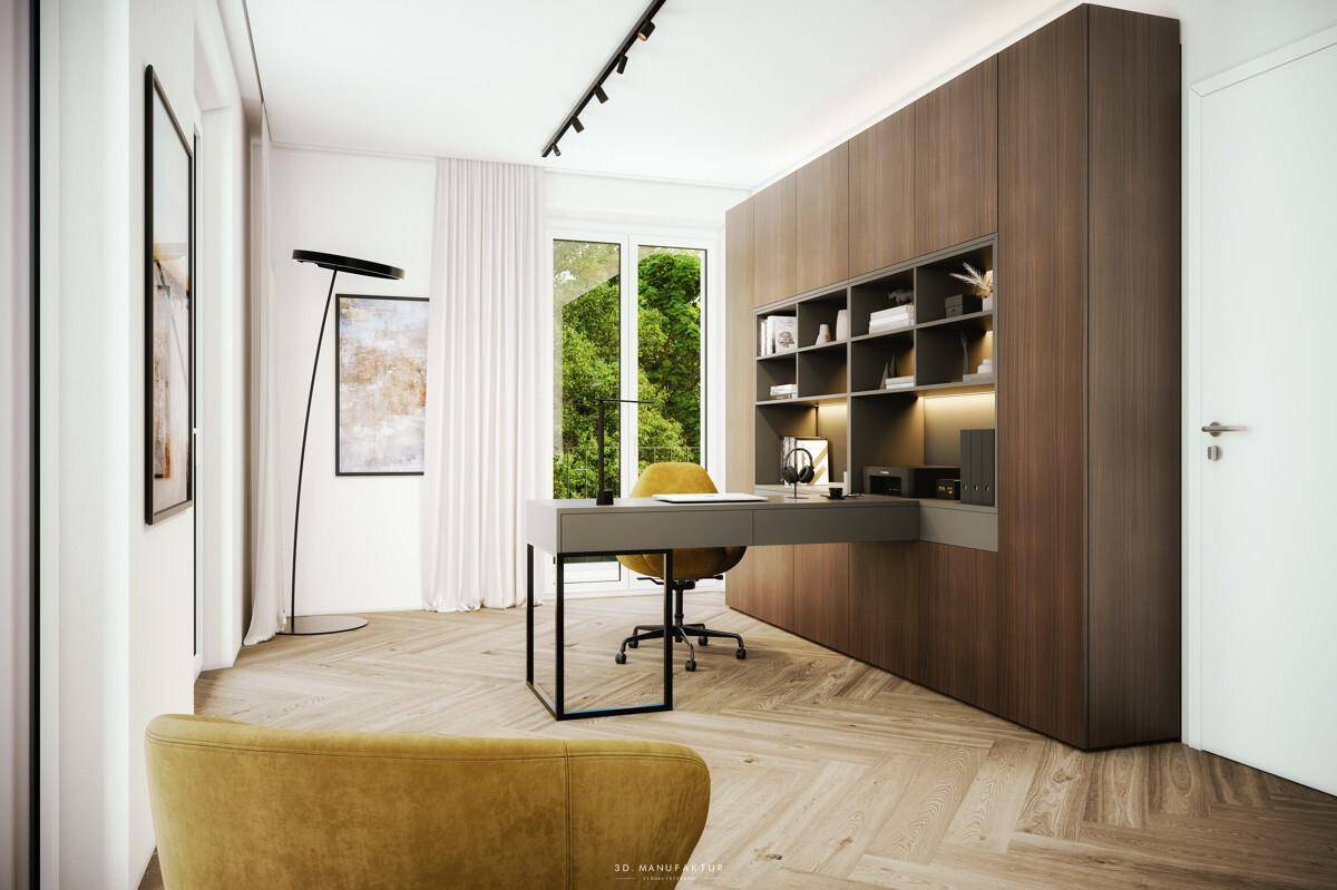 Architekturvisualisierung KBP INT TOP5 Büro