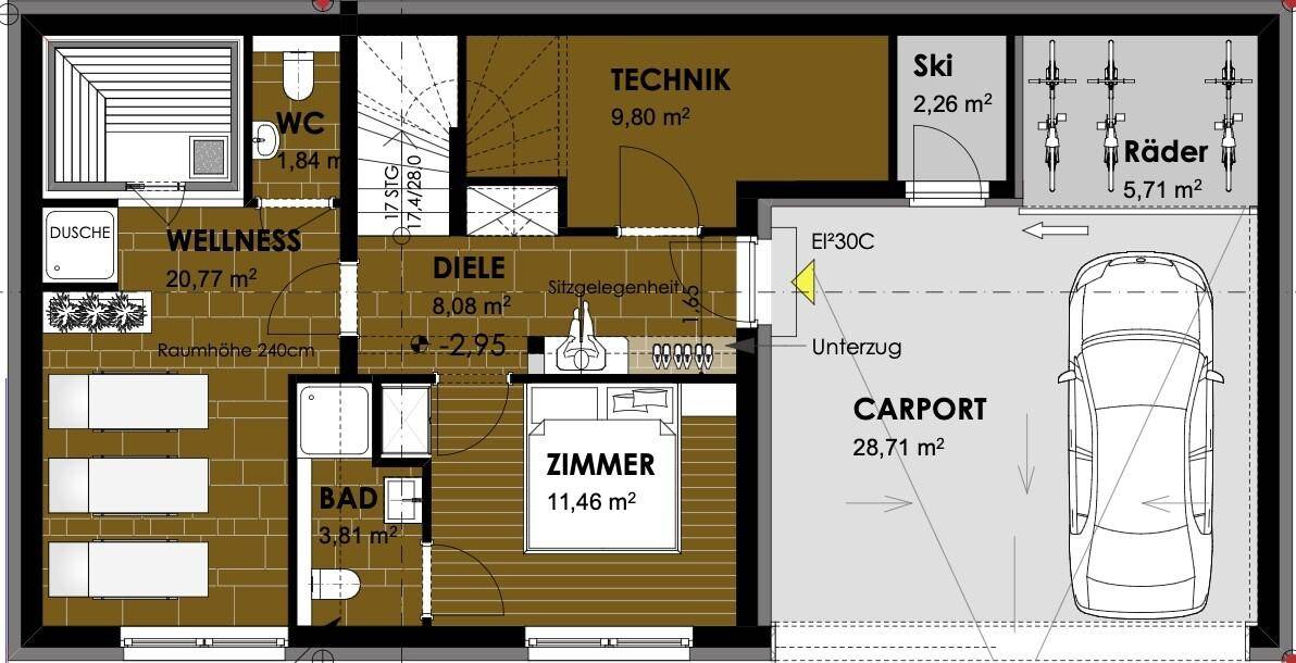 Grundriss UG