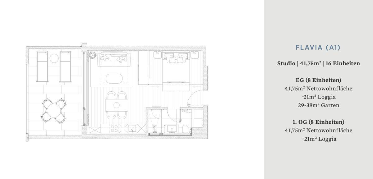 Grundriss Typ A1