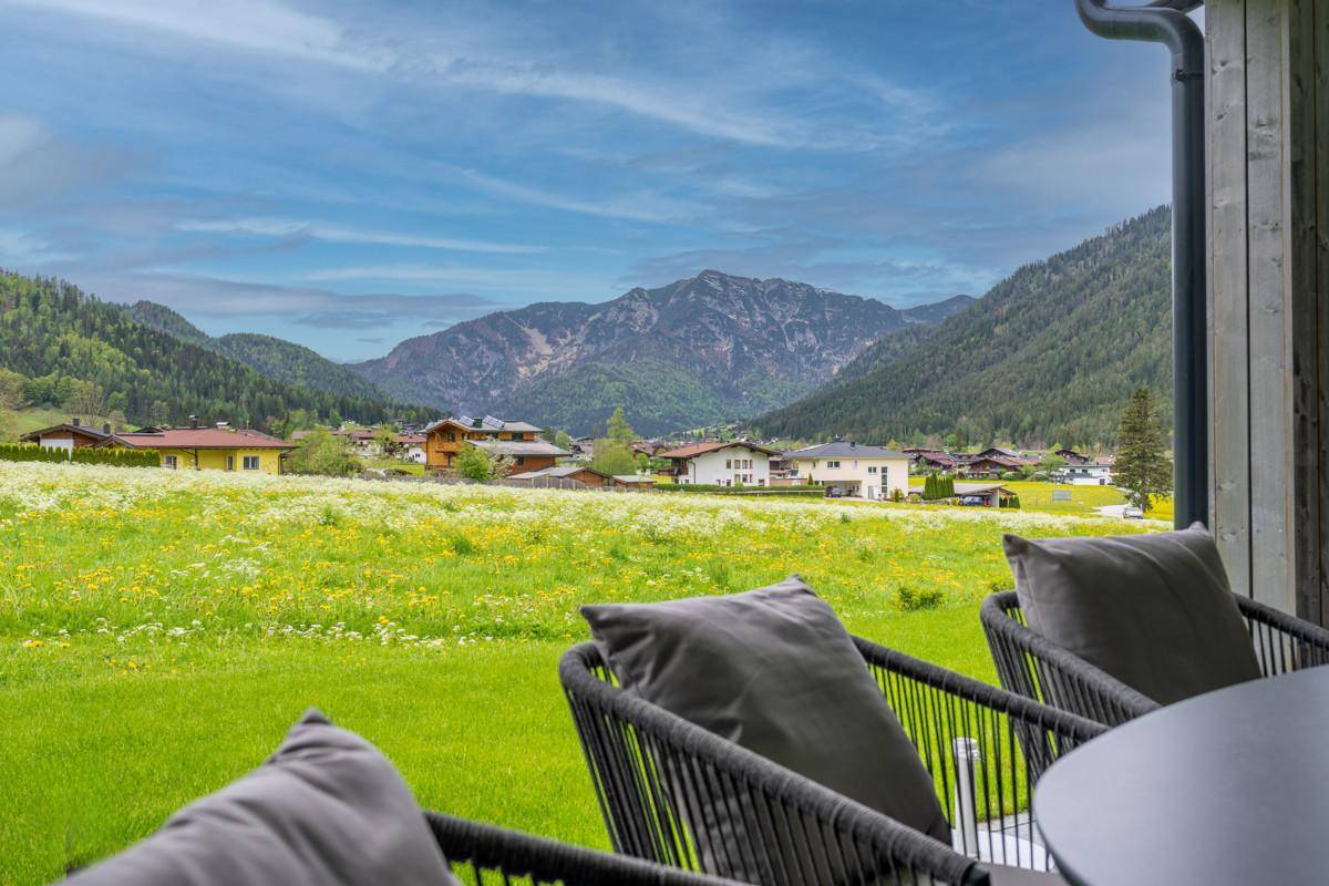 Terrasse Blick Garten