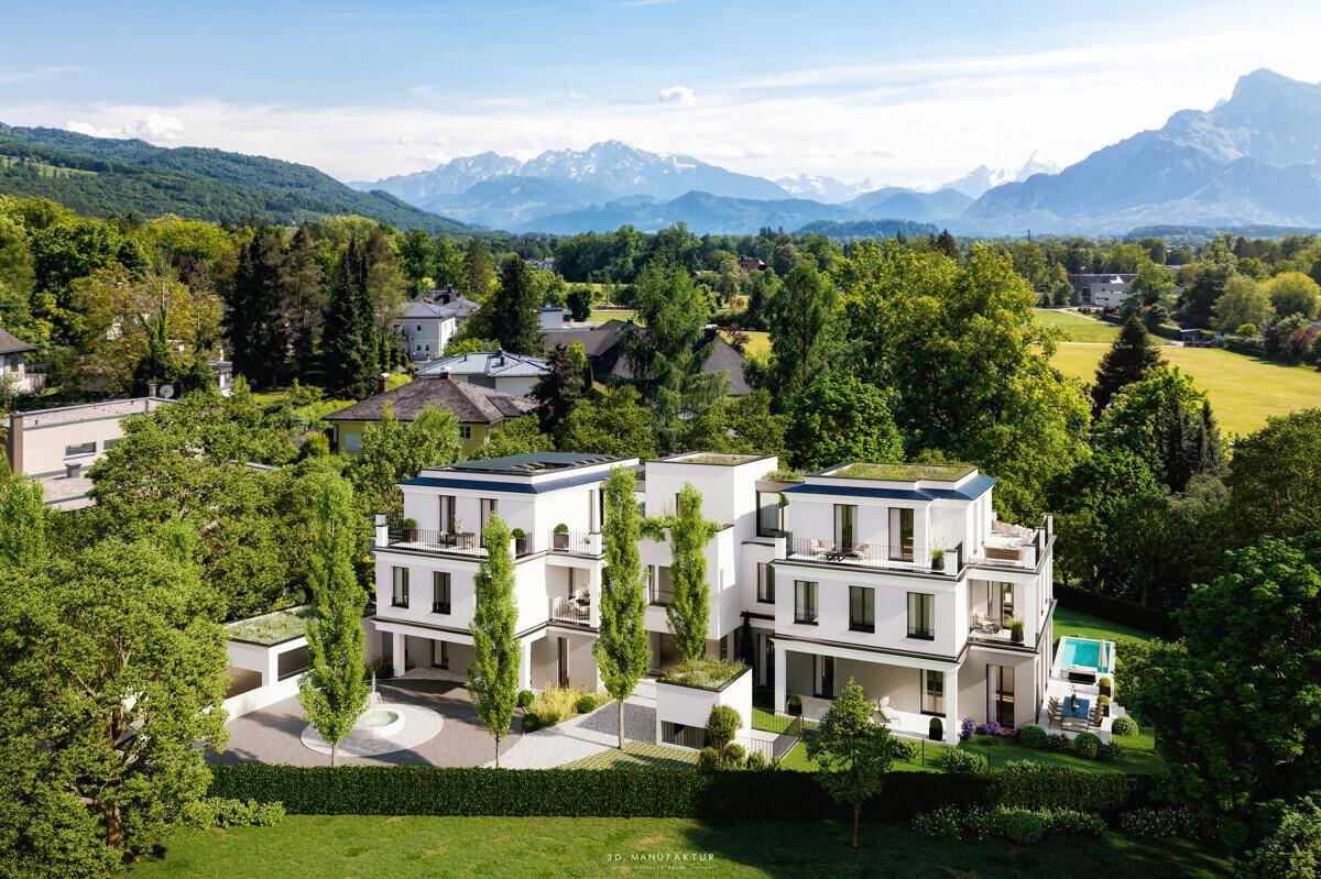 Architekturvisualisierung KBP Rückseite gesamt