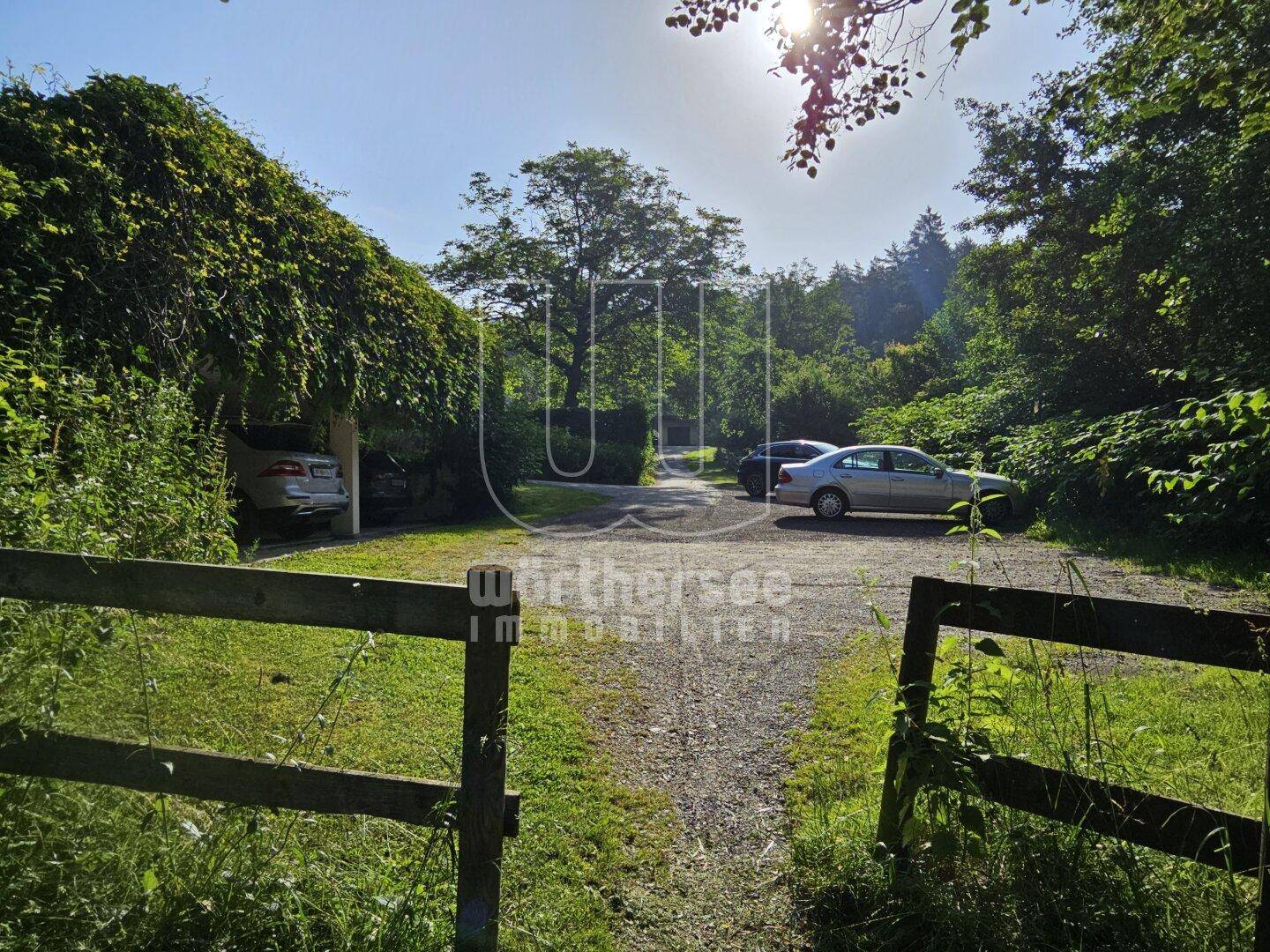 die Zufahrt zum Saissersee