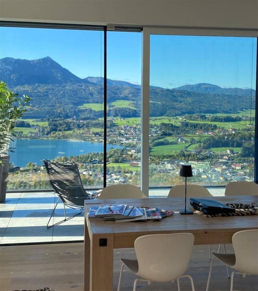 Wohnhausvilla hoch über dem Mondsee mit See- und Gebirgsblick - Widok 5