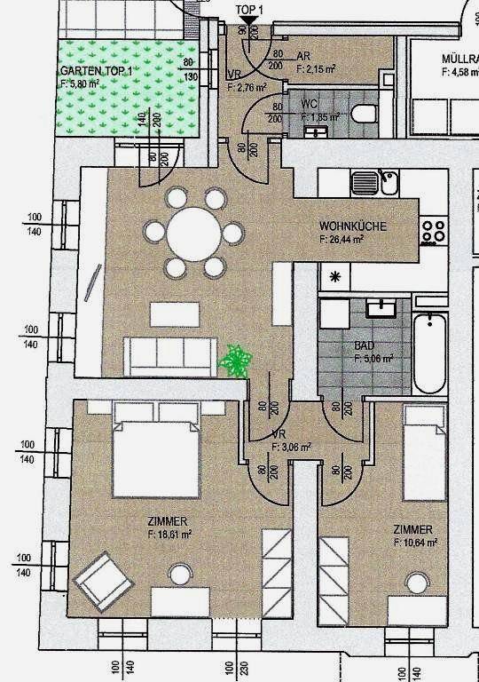 Vitusgasse Obj.2484 Plan