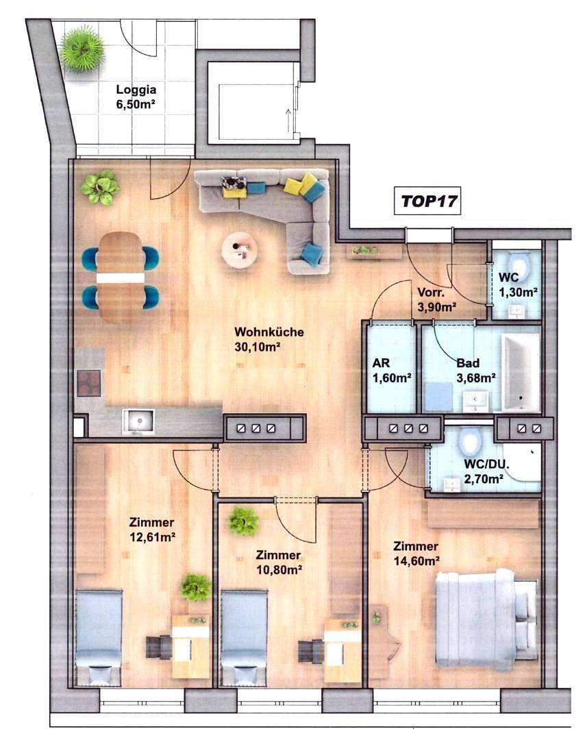 Thaliastrasse Obj.2867 Plan