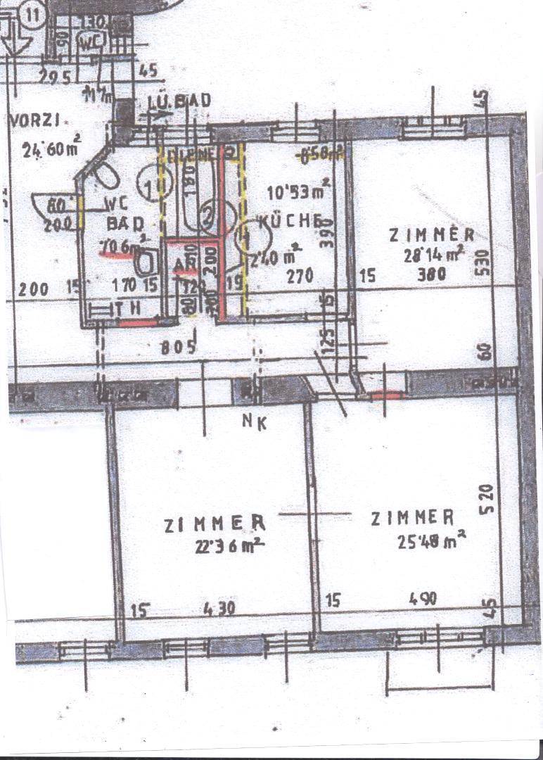 Obere Donaustrasse Obj.2388 Plan