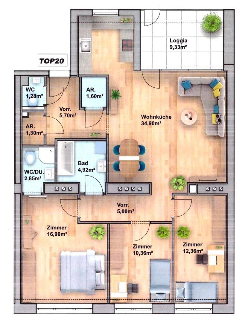 Thaliastrasse Obj.2864 Plan