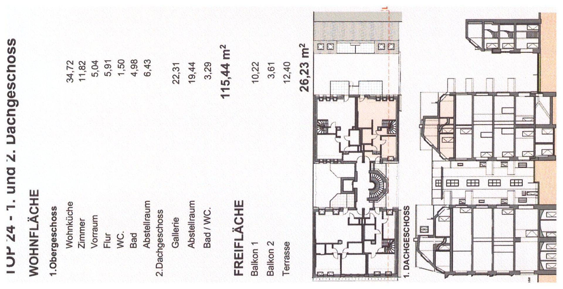 Lindengasse Obj.3164 Fla¨chen 1