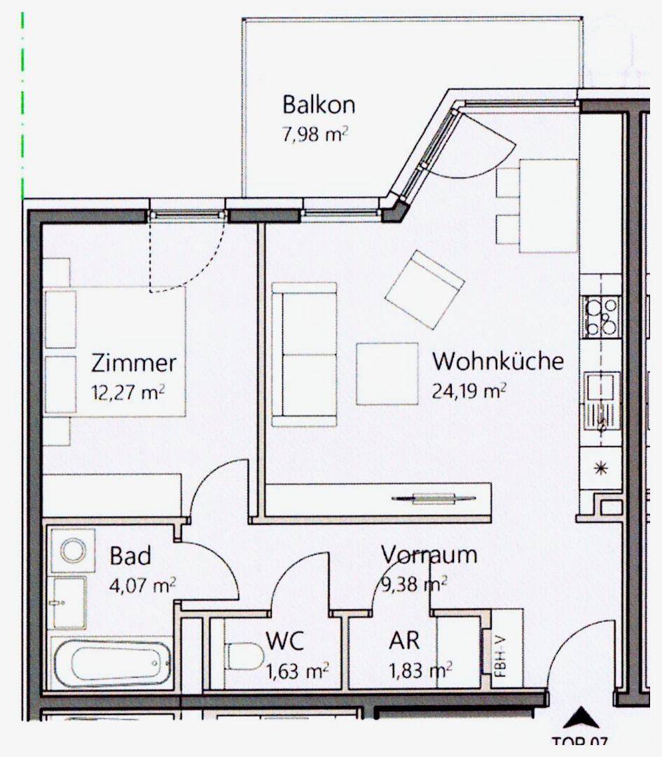 Korbgasse Top 7 Plan