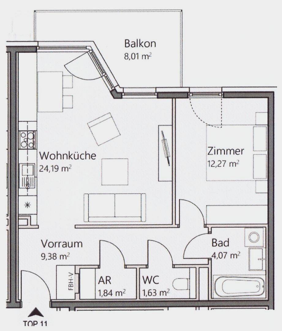 Korbgasse Top 11 Plan