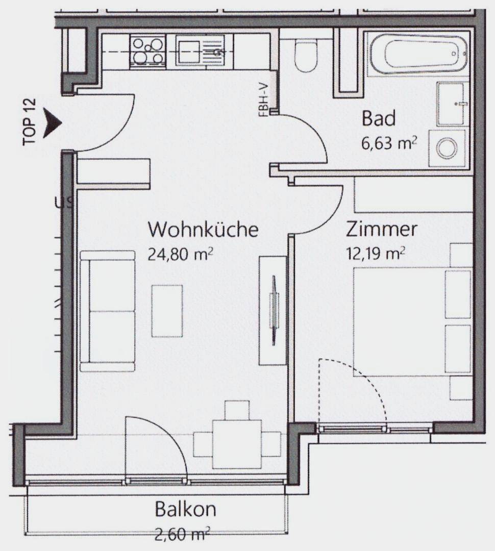 Korbgasse Top 12 Plan