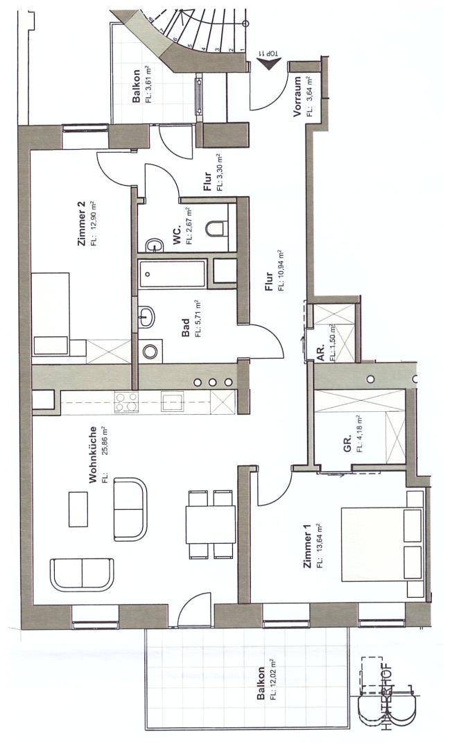 Lindengasse Obj.3216 Plan a