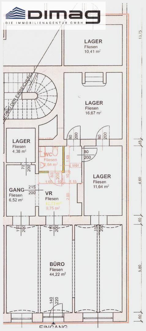 Reinlgasse Obj.3330 Plan