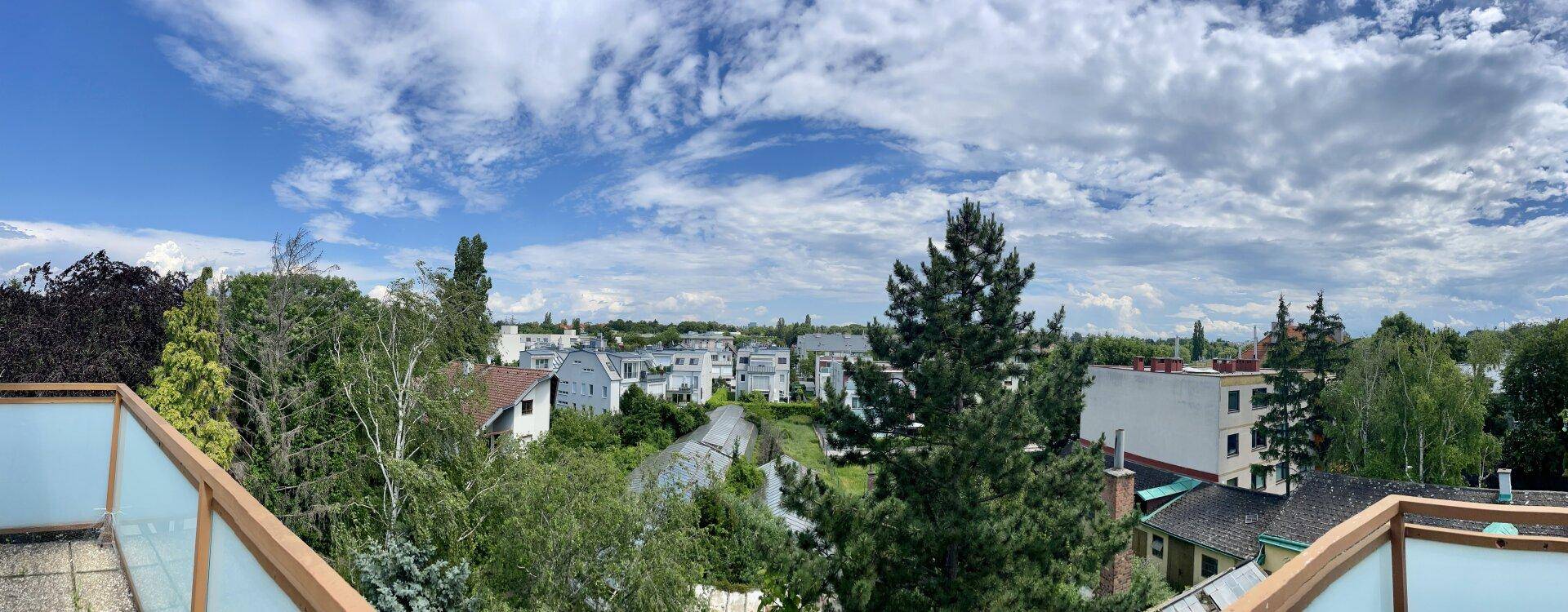 Panorama Aussicht Terrasse Ost