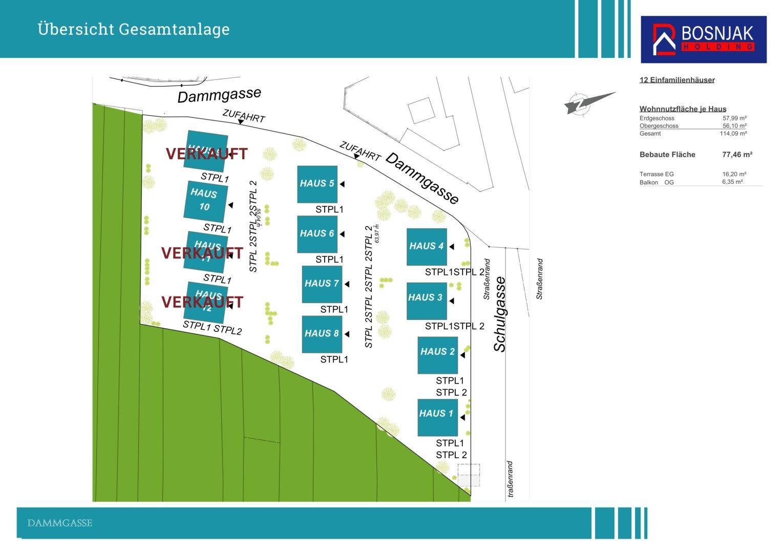 Übersichtsplan Anlage