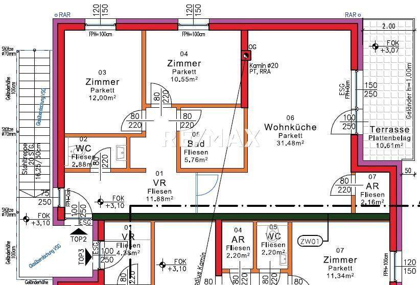 Wohnungsplan 2