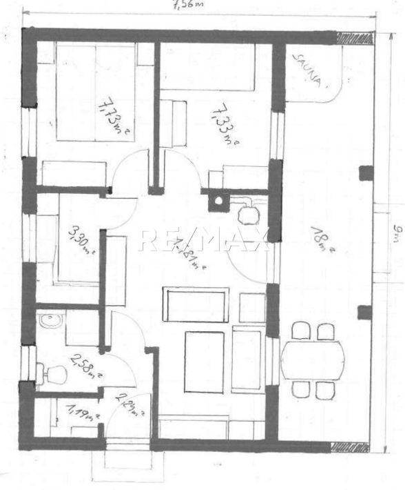 Grundriss Bungalow 2089