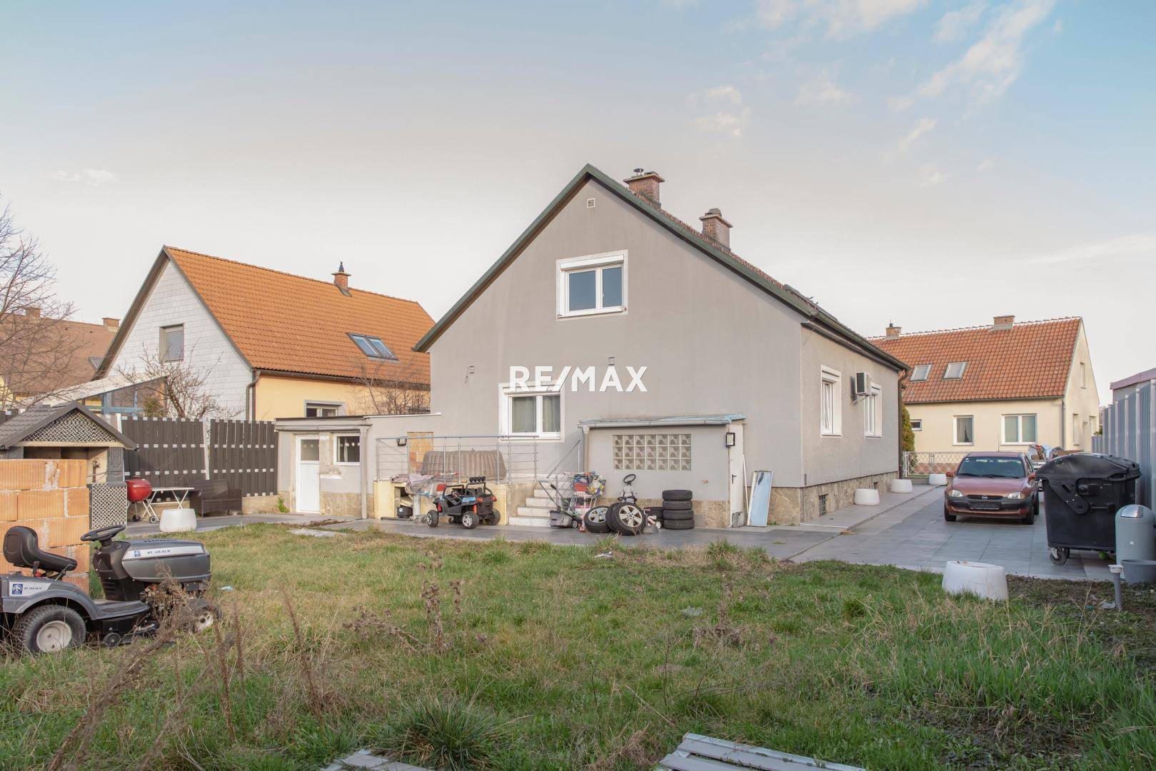 Garten mit Haus