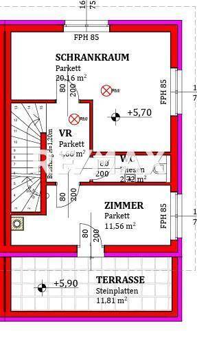 2. Stock mit Terrasse