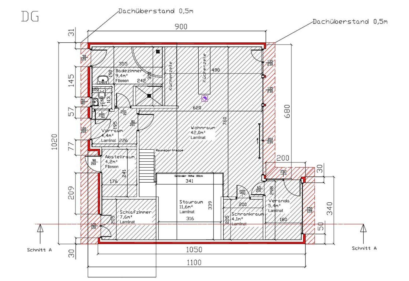 Grundriss DG