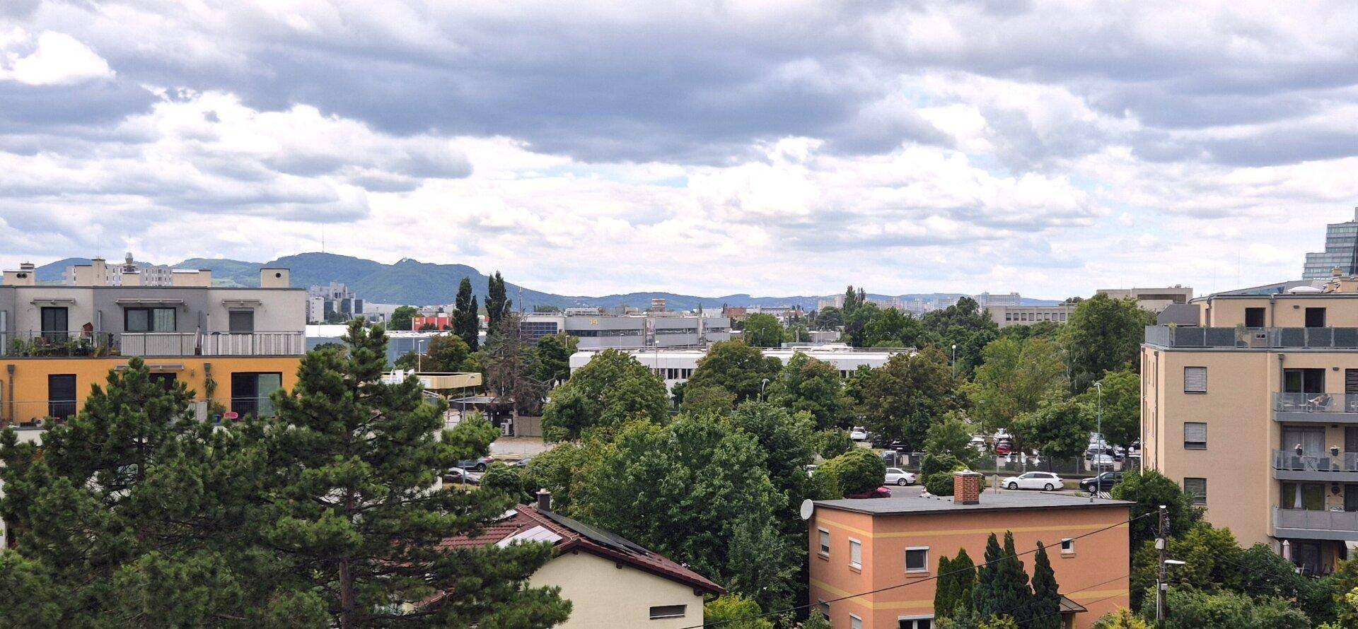 Ausblick Wohnzimmer