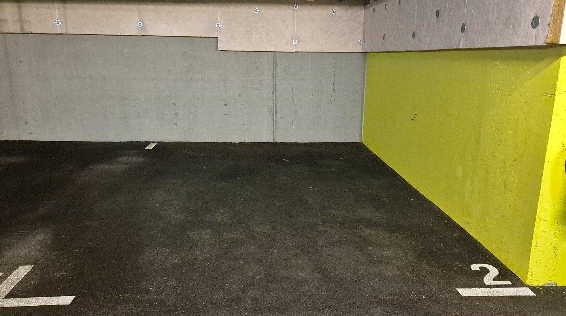 übergroßer Garagenplatz