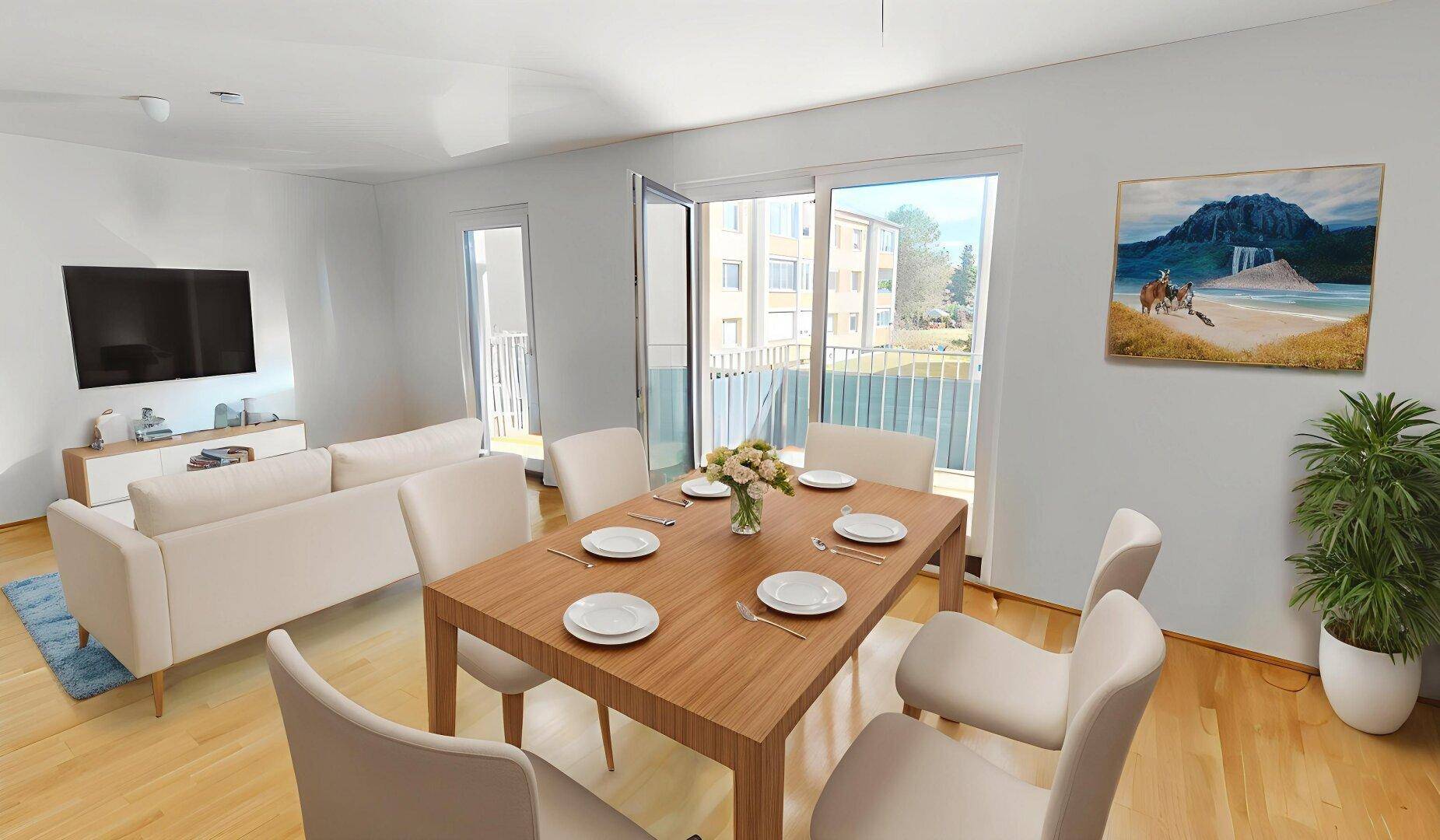 Wohnzimmer (Einrichtungsvorschlag)