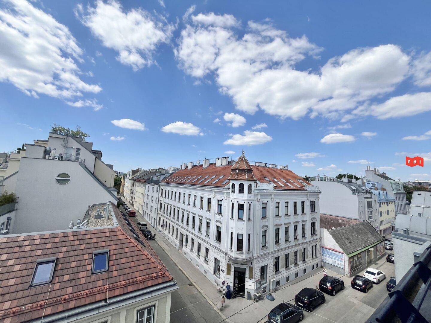 Aussicht von Gemeinschaftsterrasse