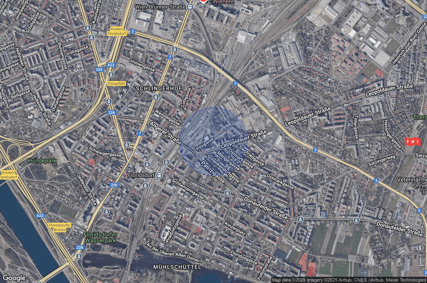 Baubewilligtes Bauträgergrundstück Nähe Knoten Floridsdorf - Ansicht 2