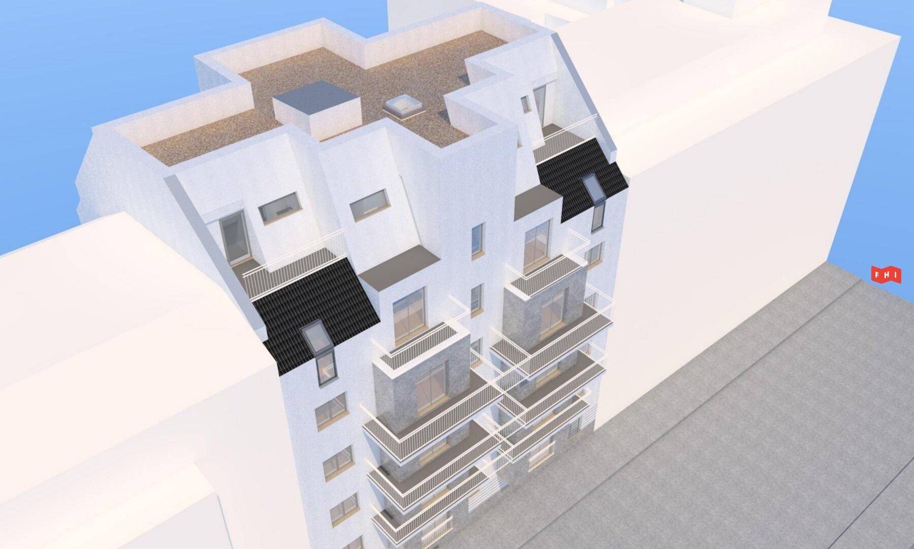 Baubewilligtes Bauträgergrundstück Nähe Knoten Floridsdorf - Ansicht 6