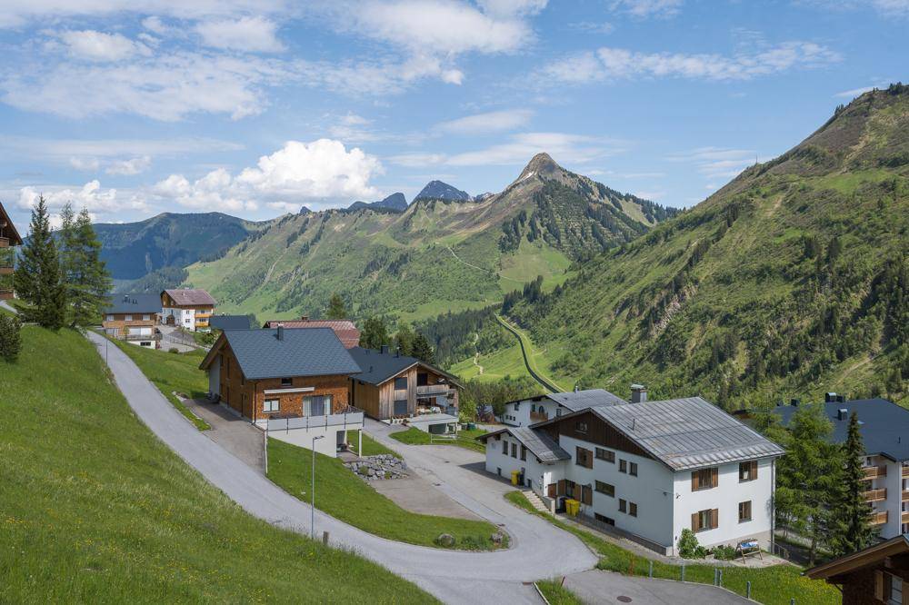 Aussicht von Balkon