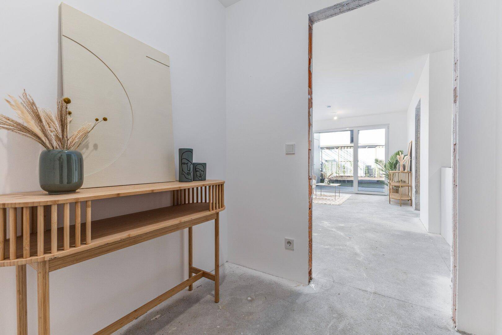 Quartett Strass: 2 Zimmer Gartenwohnung WH 2/Top 2 - Ansicht 3