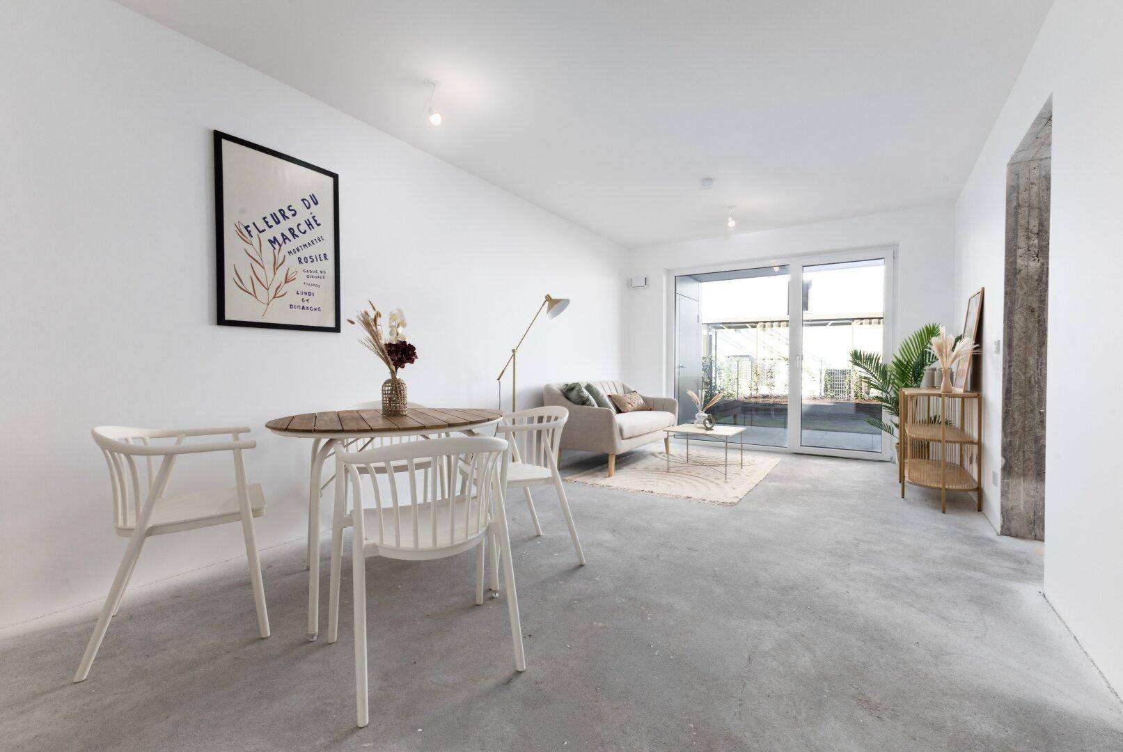 Quartett Strass: 2 Zimmer Gartenwohnung WH 2/Top 2 - Ansicht 4