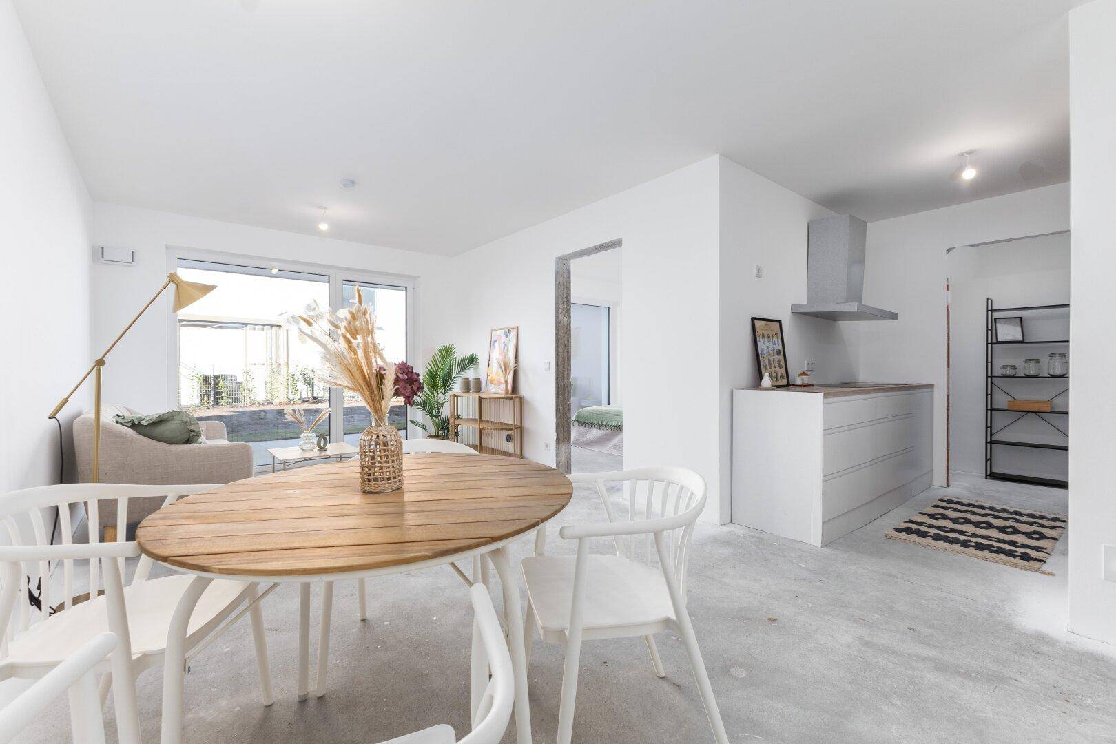Quartett Strass: 2 Zimmer Gartenwohnung WH 2/Top 2 - Ansicht 5
