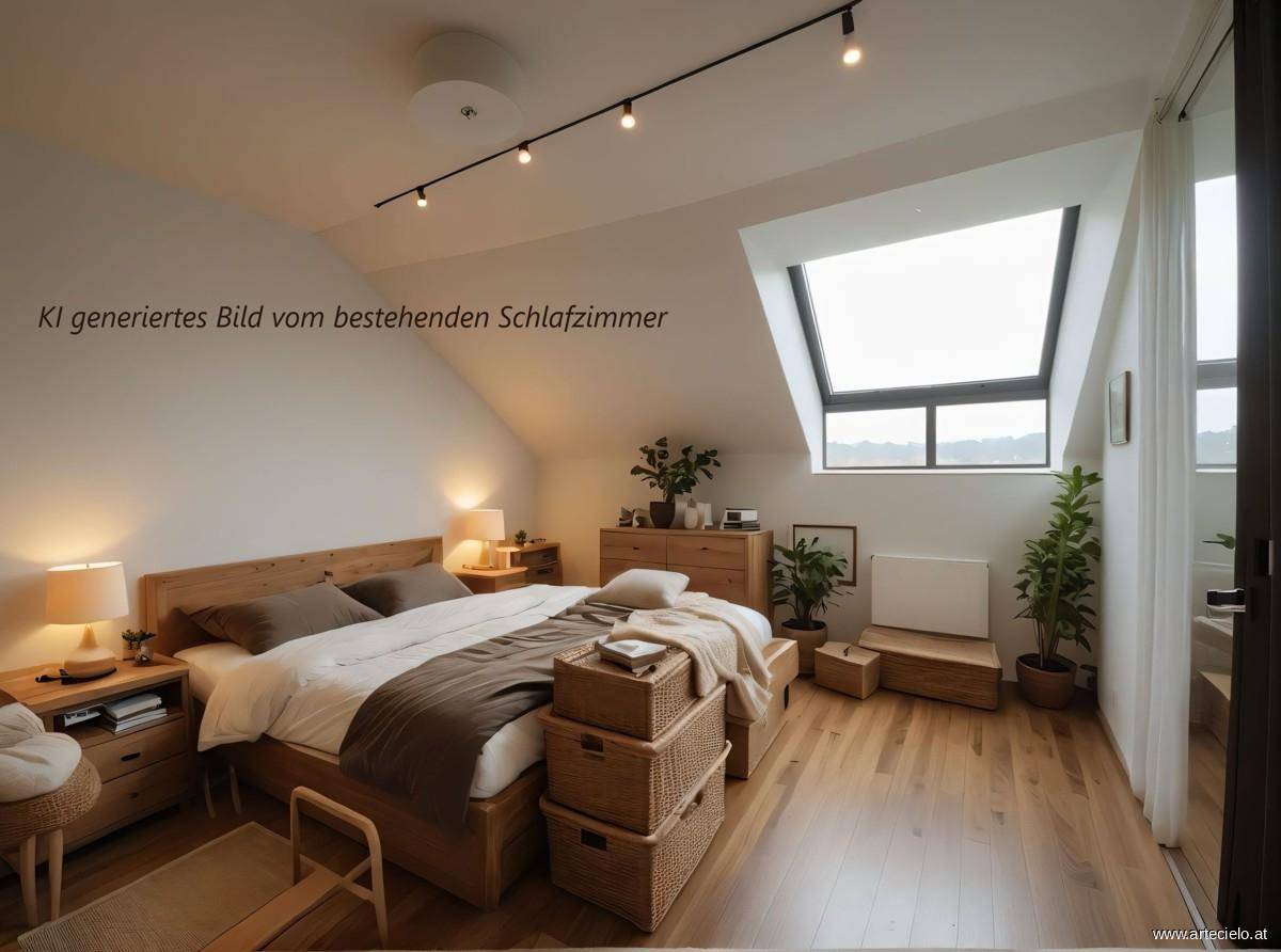 Schlafzimmer KI generiert