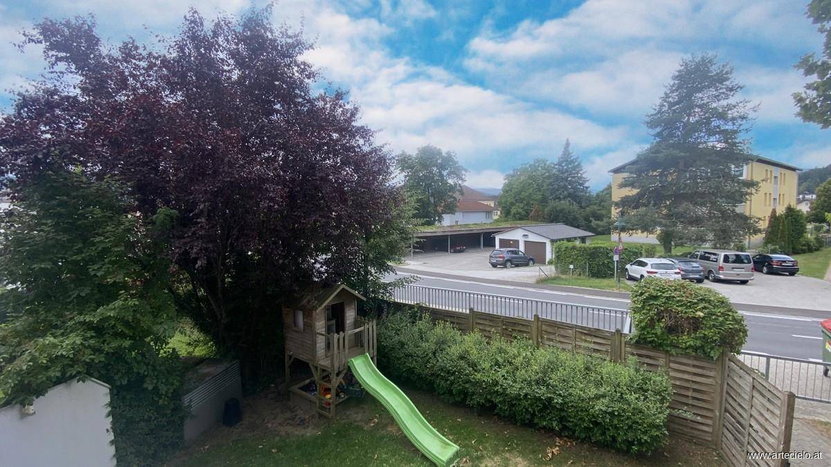 Ausblick Balkon