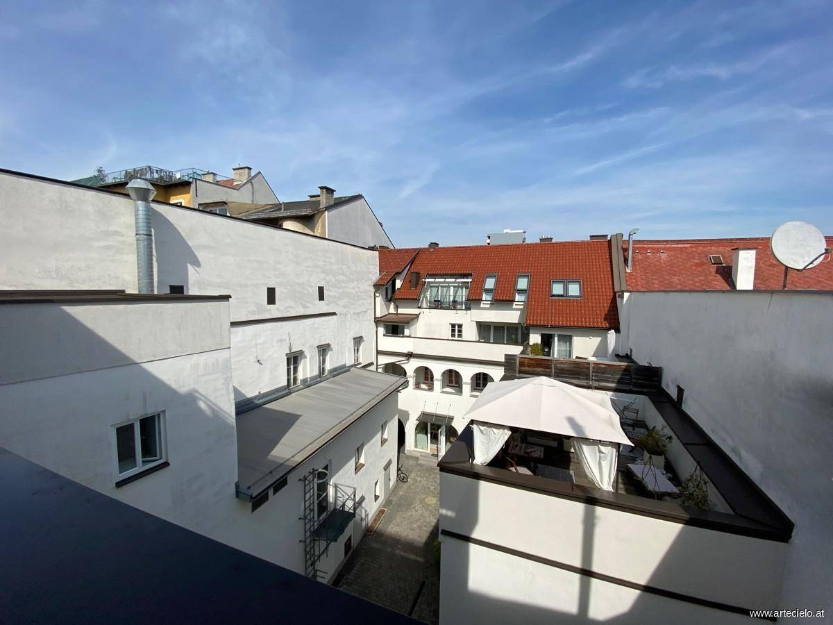 Blick in den Hof