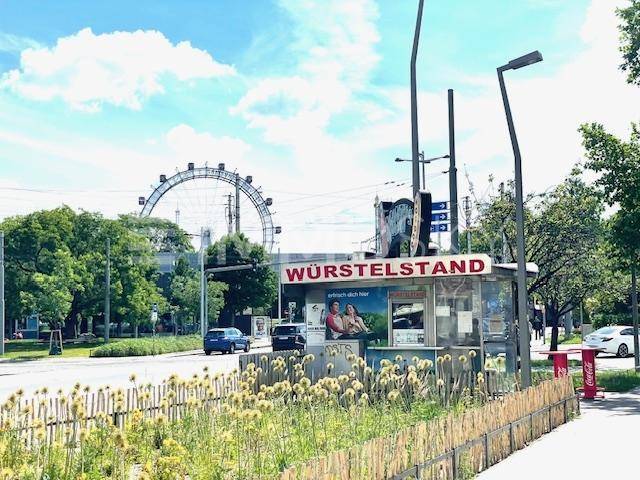 Blick auf das Riesenrad