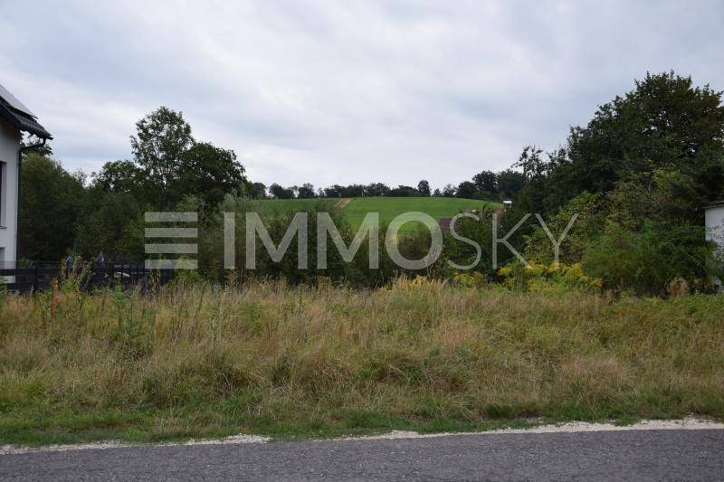 Blick auf das Grundstück von der Straße aus