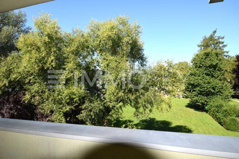 Ausblick vom Balkon