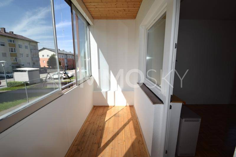 sonniger Balkon