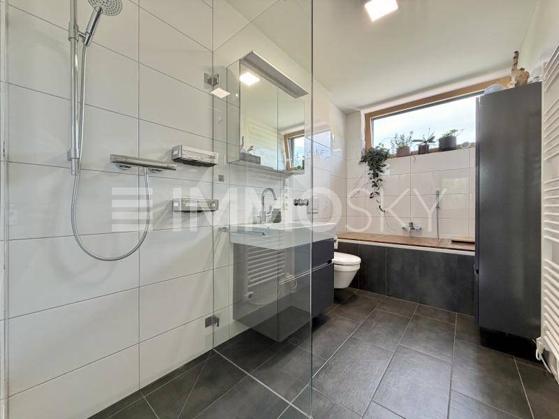 Dusche + Wanne + Fenster