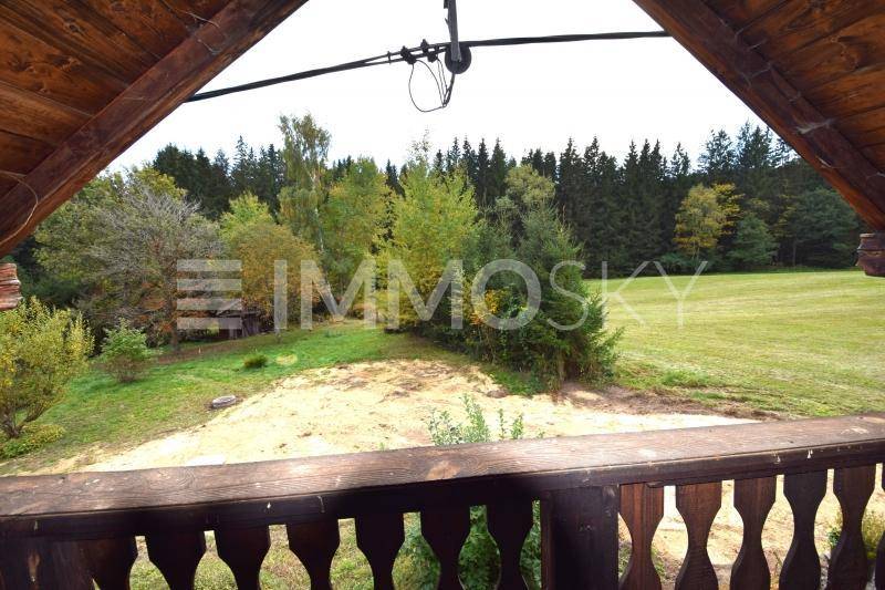 Blick vom Balkon