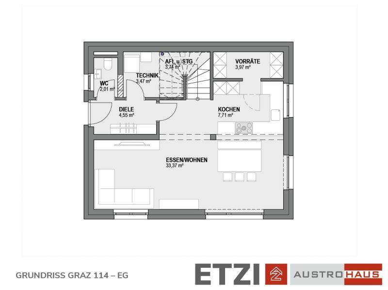Ihr Traumhaus in Taufkirchen/Pram ab € 410.490,- - Ansicht 2