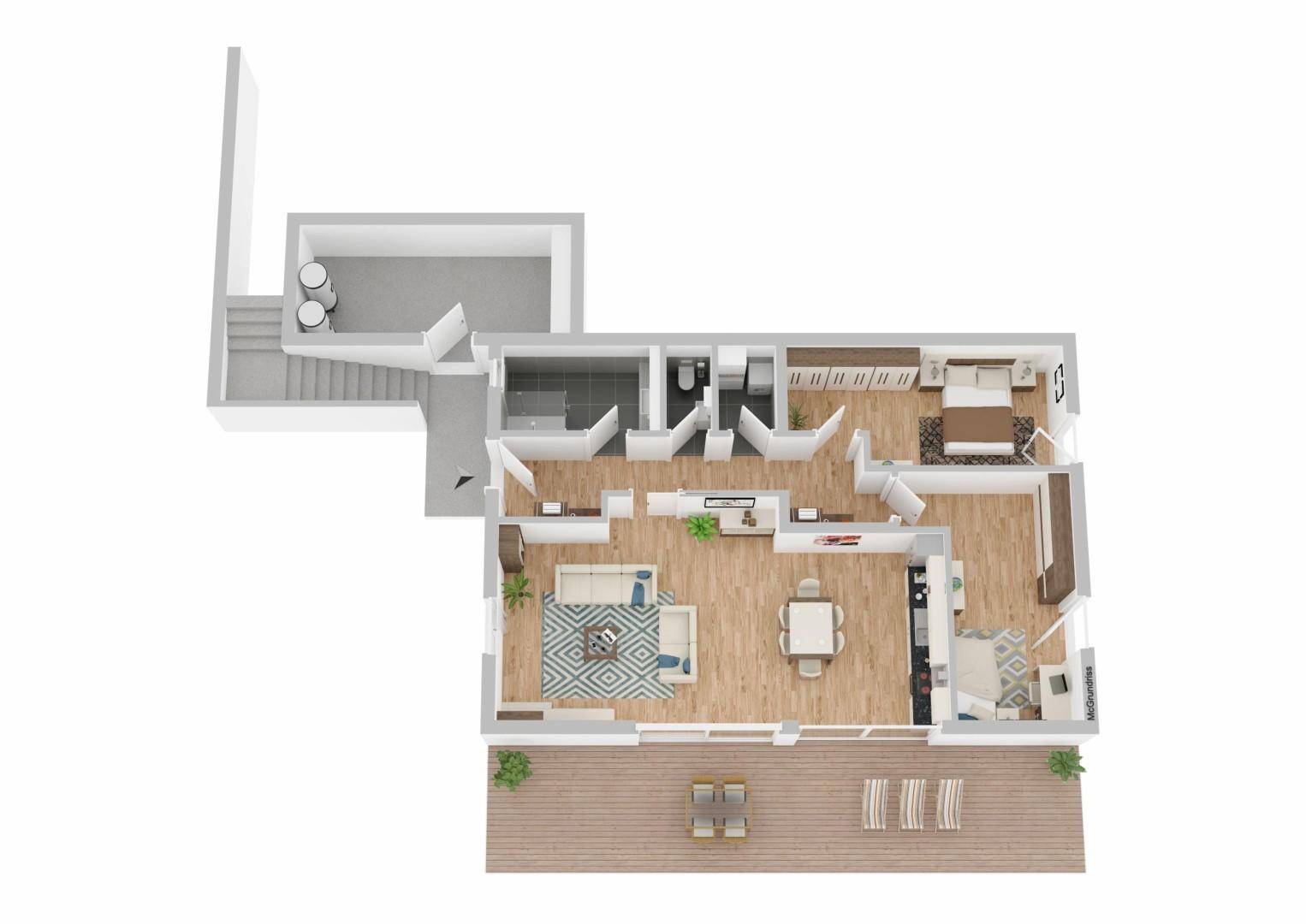 Grundriss Visualisierung