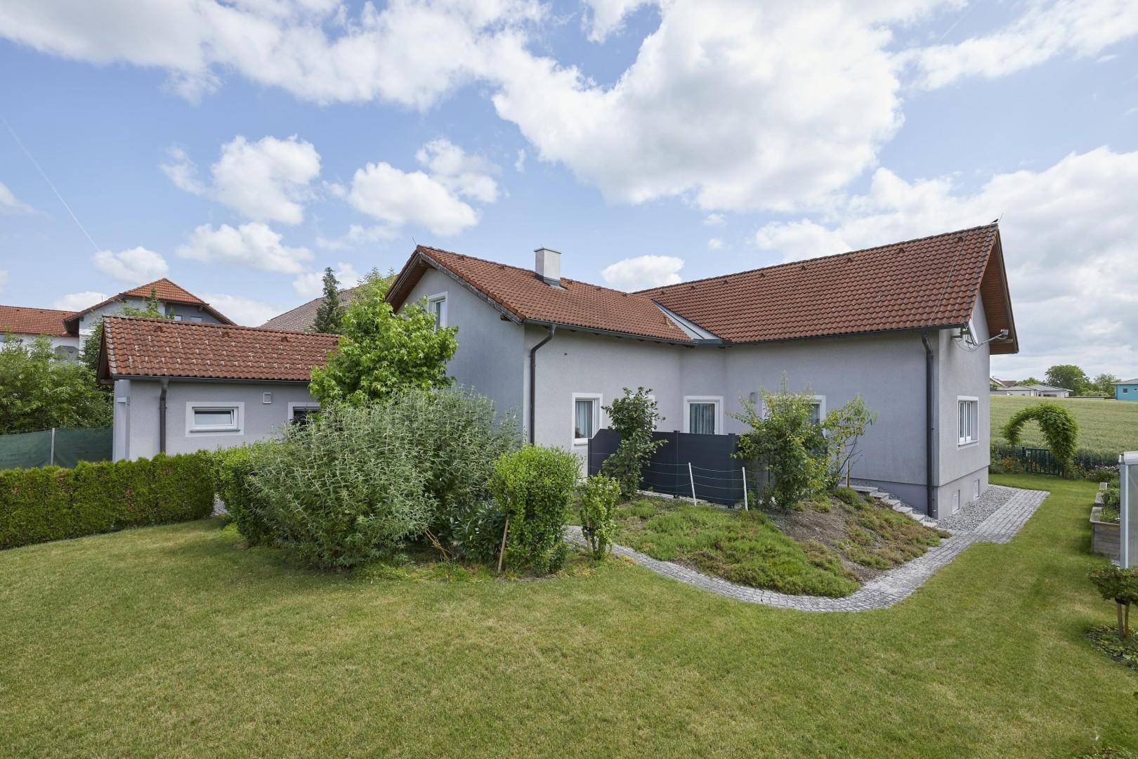 Außenansicht gartenseitig
