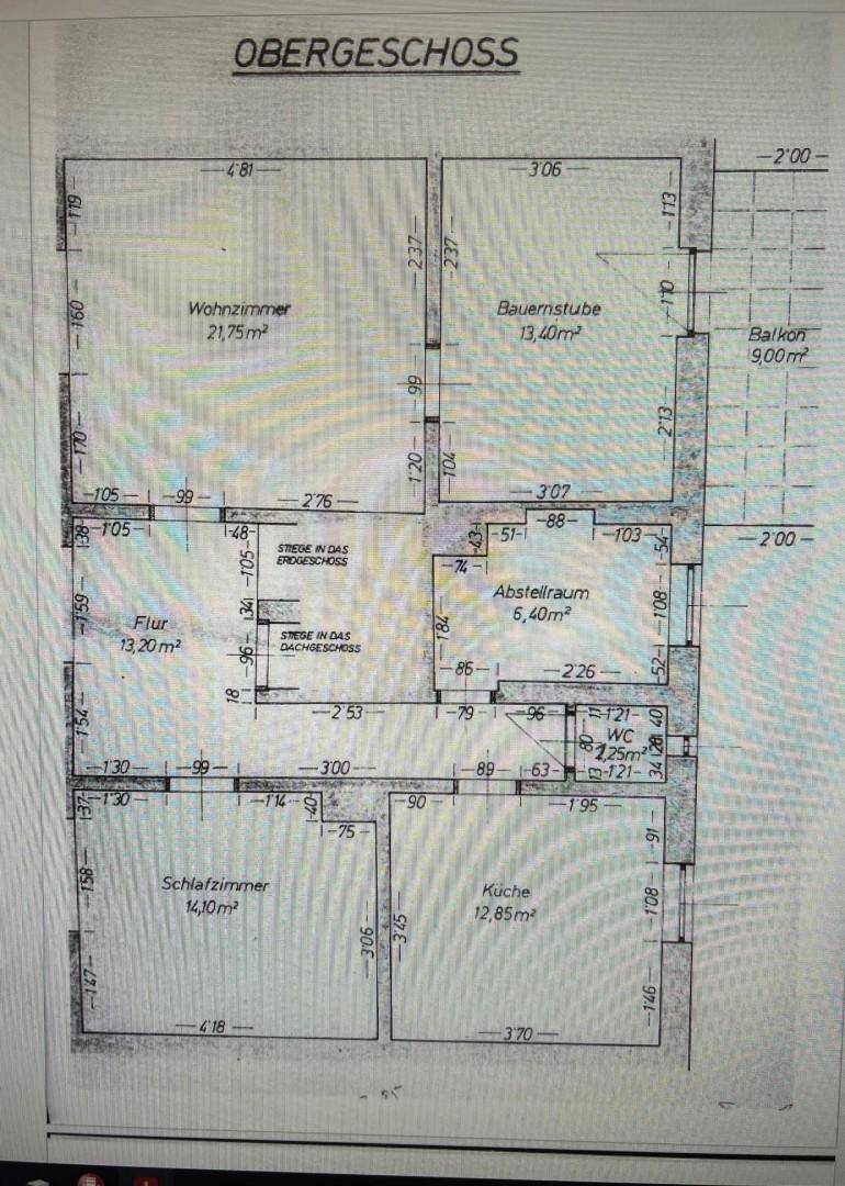 Grundrissplan OG