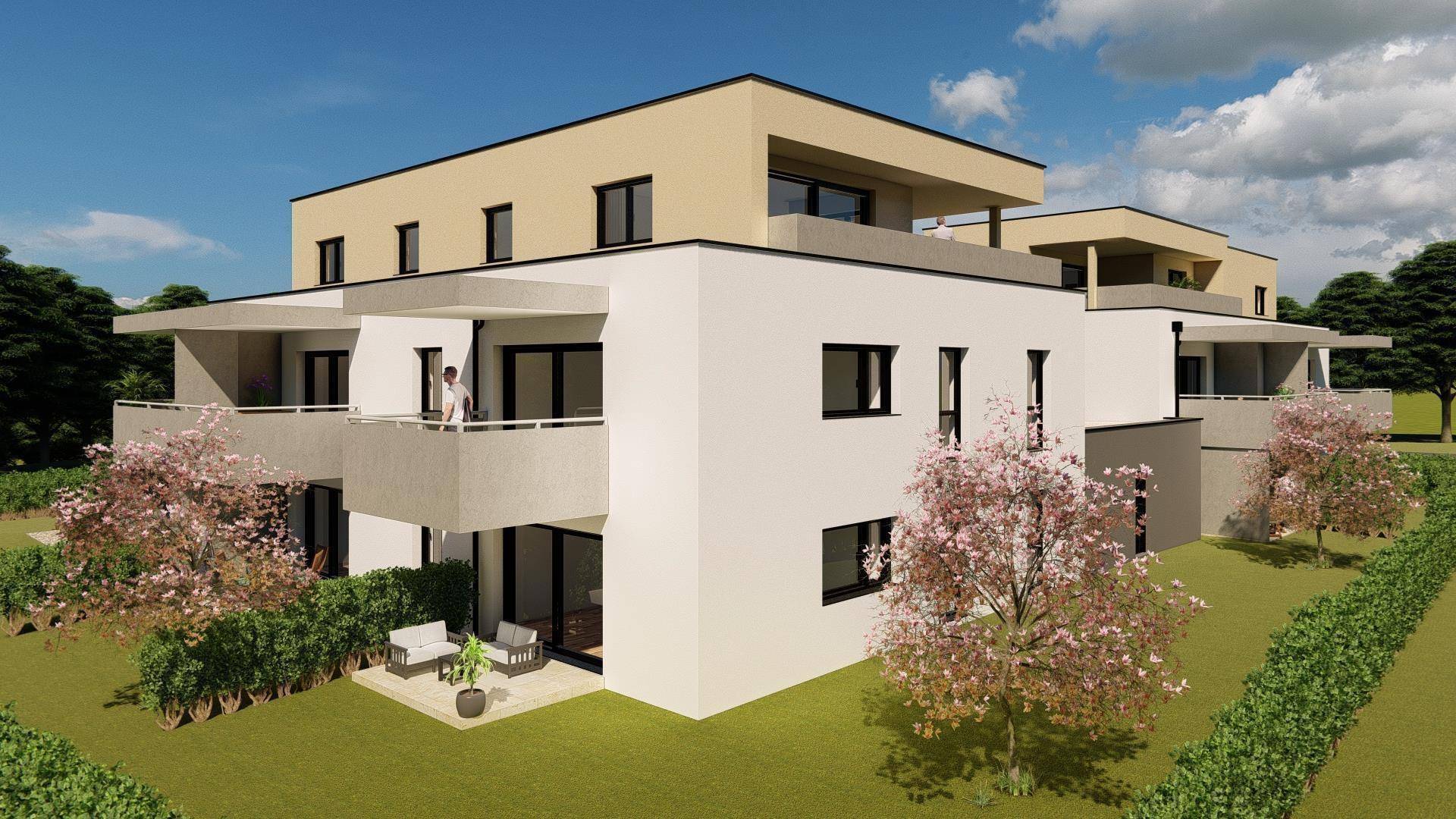Genehmigtes Neubauprojekt mit 14 Wohnungen auf Baurecht - Ansicht 3