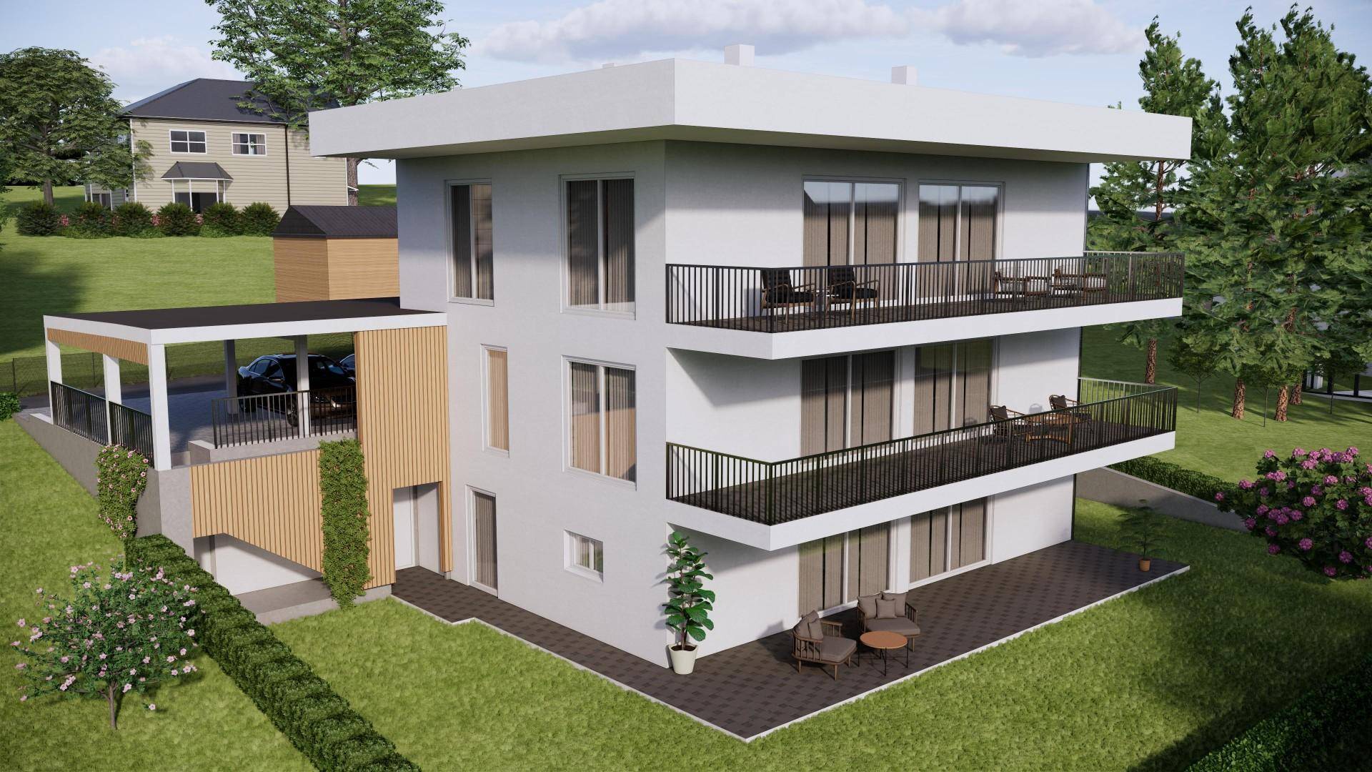 Wohlfühlen am Sonnenhang - Erstbezug in moderne Gartenwohnung! - Vaade 2